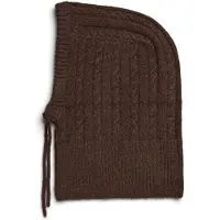 Pieces Pcnambi Zopfstrick Schlupfmütze | Braun | ONE SIZE