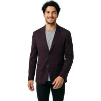Armani Exchange für Herren. XM000345AF10897UB101 Einzelner marineblauer Blazer (34), Lässig, Polyester