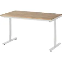RAU Arbeitstisch - elektrisch höhenverstellbar 720 - 1.120 mm - 1.500 x 700 mm (BxT) - Traglast 150 kg - Buche