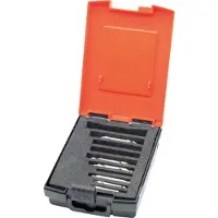 Slice FORMAT Zentrierbohrer Set D333 A HSS 0,5-4,0mm 7-teilig, Durchmesser:nv, Beschichtung:blank, DIN:DIN 333-A