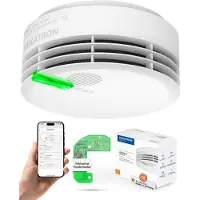 Hekatron Genius Plus X Funk-Rauchmelder inkl. Funkmodul Basis X, Germany, App-fähig, Q-Label, VdS-, mehrsprachig, 1 Stück
