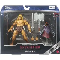 Masters of the Universe Masterverse Revelation Savage He-Man Actionfigur, ca. 18 cm, Sammlerstück