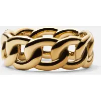 Daniel Wellington - Modern gold-plated ring Chunky Chain DW004008 - Circuit: 60 mm