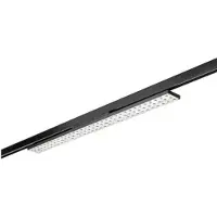 Brumberg 44027183 BALI MAXI LED-Schienenstrahler, Doppel-Asymmetrisch- Breitstrahlend, 50 W, scha