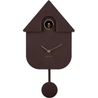 Karlsson Wall Clock Modern Cuckoo Oro