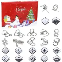 Dripio Adventskalender 2025 – 24 Metall- & 3D-Puzzles, Logikspiele