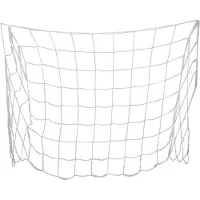 Merkloos Tor & Torwand Fußballtor Netz 12 x 8, Polypropylenfaser, Weiß, für Spiele und Training