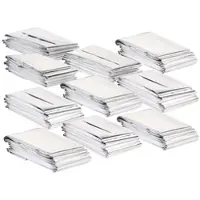 Semptec 10er-Set isolierende Rettungsdecken, extraleichtes Mini-Packmaß, 200cm