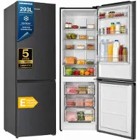 Heinner HCNF-HM293INVDGE++ Kühl-Gefrierkombination 293 L, No Frost, Inverter, Anthrazitgrau
