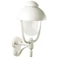 Albert 680688 Wandleuchte Typ Nr. 0688 - Farbe: weiß, für 1 x Lampe, E27
