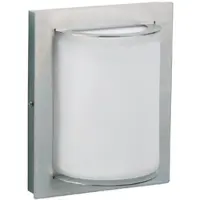 Albert Wandleuchte Breite 16,5 cm metallisch 1-flammig halbrund