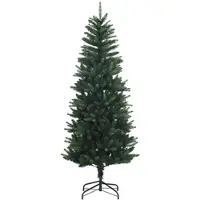 vidaXL Artificial Hinged Christmas Tree 180 cm PE und PVC Grün 42052634