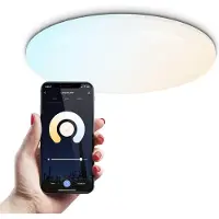 HOFTRONIC™ hoftronicsmart LED Deckenleuchte 24W 2400lm Rund Weiß CCT Wifi Bluetooth