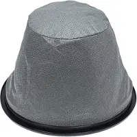 VHBW Textilfilter Ersatz für Nilfisk VA80110 für Industriestaubsauger, Nass-/Trockensauger - Stoffbeutel, Abwaschbar Grau