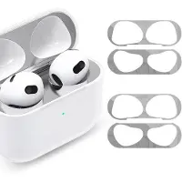 OEM Ultradunne metalen beschermingsstickers für AirPods Pro 4 (2024) - Drahtlose oplaadcase-Schutz.