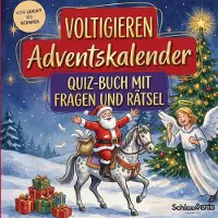 Sonstige Verlage Voltigieren-Adventskalender: Quiz-Buch mit Fragen und Rätsel