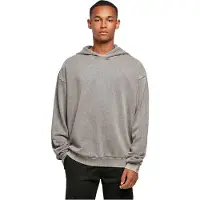 Build Your Brand Acid Washed Oversized Kapuzenpullover