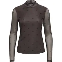 ONLY ONLERICA MESH L/S TOP JRS NOOS Coffee Bea XL