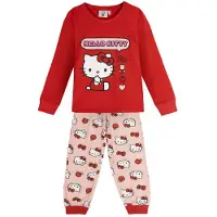 Hello Kitty Pyjama, Rot/Rosa, 12 Jahre