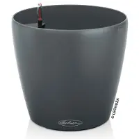Lechuza 'Classico Color ECO 28', grau, Ø 27,5 x H 26 cm