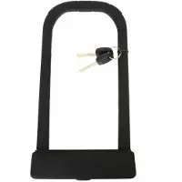 MSCH Copenhagen Silicone Bügelschloss Schwarz 150x290 mm Schwarz 150x290 mm