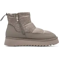 Tamaris Damen Stiefelette warm gesteppt gefüttert Vegan 1-26810-45, Größe:40 EU, Farbe:Grau