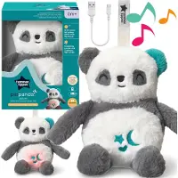 Sarcia.eu Tommee Tippee Panda PIP Plüsch-Schlafhilfe, CrySensor, Nachtlicht, 0m+