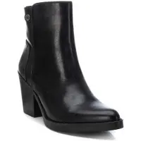 Refresh für Damen. 17203201-NEGRO Stiefelette 172032 schwarz (38), 3 bis 5 cm, Reißverschluss, Lässig