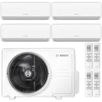 Bosch Multisplit Klimaanlage Set | Climate 5000 M | 2x2,6 kW + 2x3,5 kW