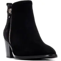 Xti für Damen. 14464702-NEGRO Stiefelette 144647 schwarz (39), 3 bis 5 cm, Reißverschluss, Lässig