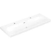 Villeroy & Boch Skyla Doppel-Schrankwaschtisch 120 x 46 cm, mit Überlauf