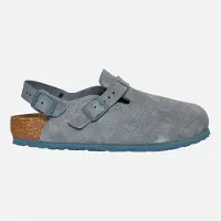 Birkenstock Tokio Ankle Strap Clogs - Basalt Gray