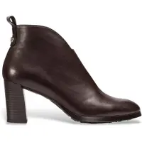 Wonders für Damen. L-1112 VFel 12 braune Lederstiefeletten (40), 5 bis 8 cm, Keine, Lässig
