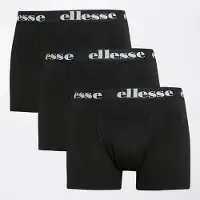 Ellesse Herren - Boxershorts Dreierpack - Schwarz