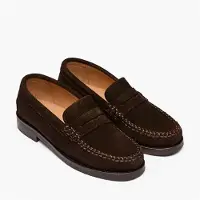 Playboy Footwear Damen - Toc1936 Norah Slipper - Dark Brown Suede
