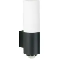Albert Wandleuchte Nr. 0278 mit BWM, Farbe: schwarz, mit 1x LED 10 W, 900 lm, mit inte