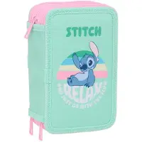 Safta Stitch 12.5x19.5x5.5 Cm Triple Mäppchen 37 Stücke