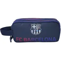 FC Barcelona Triple Mäppchen Blau Mann Blau One Size