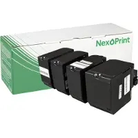 NexoPrint Toner kompatibel zu Lexmark 74C20 Mehrfarbig CS720de, CS725de, CX725de, CX727de