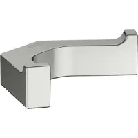 Keuco EDITION 11 Handtuchhaken, Doppelhaken, verdeckte Befestigung, 11115060000, Farbe: Edelstahl-finish