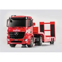 Carson Arocs med Goldhofer blokvogn 1:20 RC begynder funktionsmodel Lastvogn inkl. batteri, oplader og senderbatterier