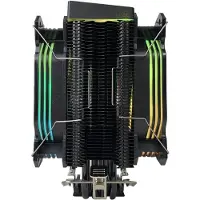 Rampage Octagon C60 schwarz / 2x 120mm / TDP 180W / 29 dB @ 1800 U/min / 57 CFM / Intel + AMD