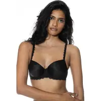 Mey Spacer-BH | Half Cup Serie Amorous Schwarz | Größe 70E