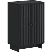 vidaXL Schuhschrank EDE 59,5 x 39,5 x 90 cm Holzwerkstoff Schwarz