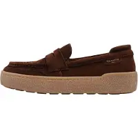 Tamaris Mokassin aus Leder mit runder Schuhspitze, Schlupfschuh und flachem Absatz