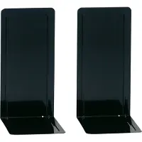 MAUL Buchstütze für Ordner, 240 x 140 x 120 mm, schwarz
