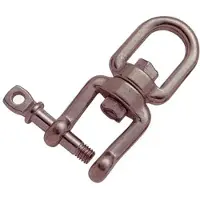 Goldenship Aisi-316 Wirbelöse &-maul Silber 10 mm Silber 10 mm