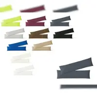 EXKLUSIV HEIMTEXTIL Kissenhülle Kissenbezug Doppelpack mit Reißverschluss hochwertige Jersey Qualität Anthrazit 40 x 145 cm