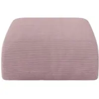 ALTDECOR POUF MIRA-PUF 91x89x40 Rosa cm Cord Modular Sitzhocker