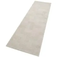 TT Home FLACHWEBETEPPICH Boho Creme 80 x 250 cm